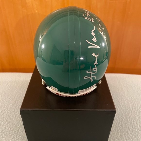 Eagles circa ‘49 mini helmet signed by HOFer Steve Van Buren. - Picture 4 of 5